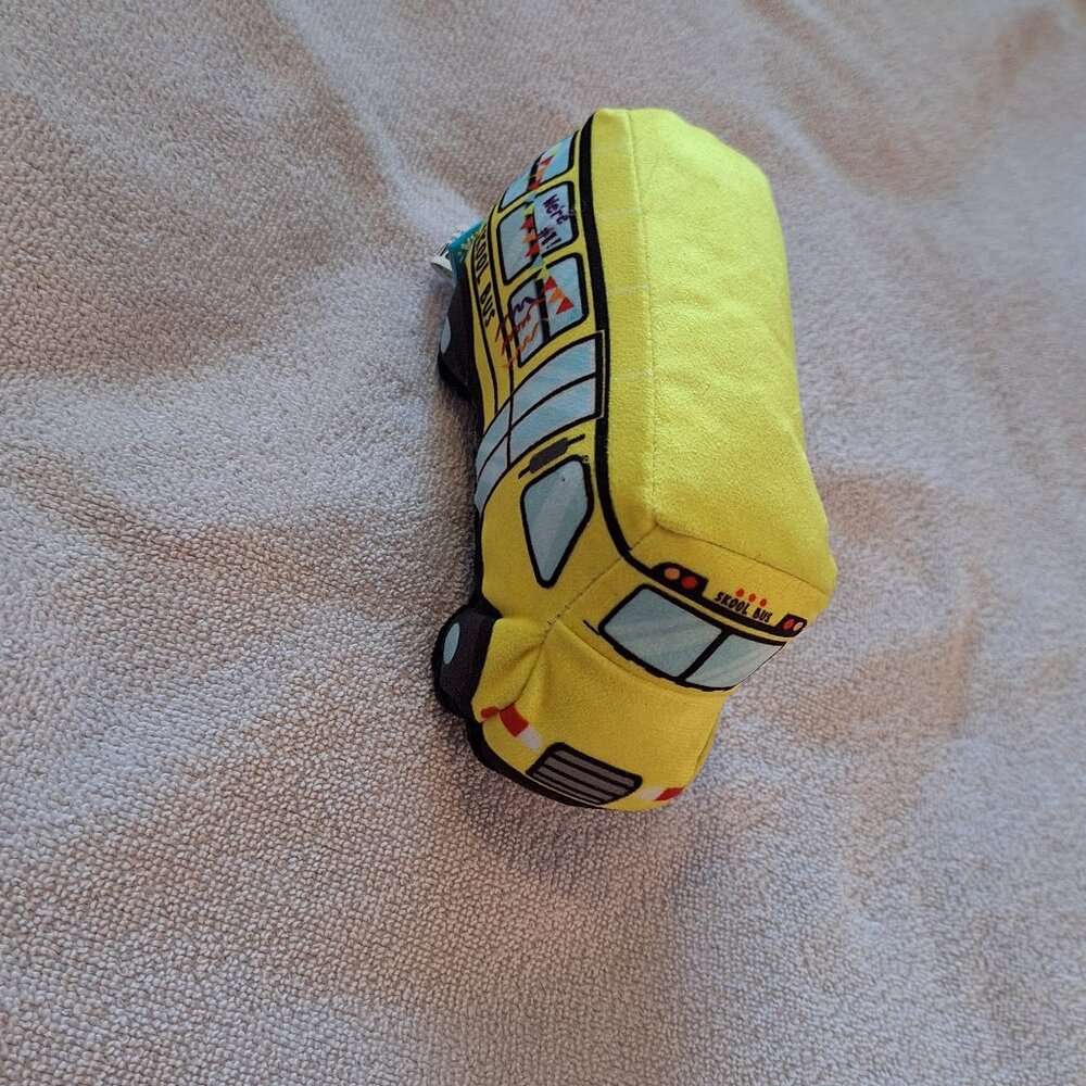 School Bus Dog Toy